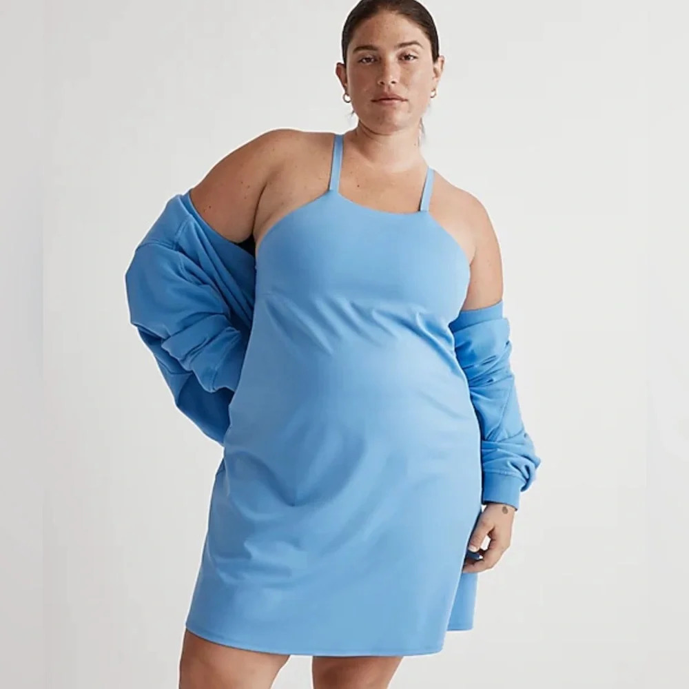 Madewell Blue Plus Flex 2.0 Fitness Dress Size 1X